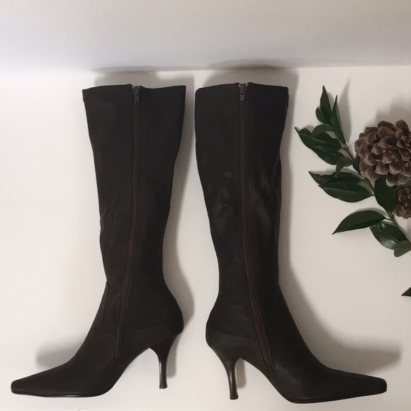 Suede Alfani Brown Boots - Picture 5 of 8